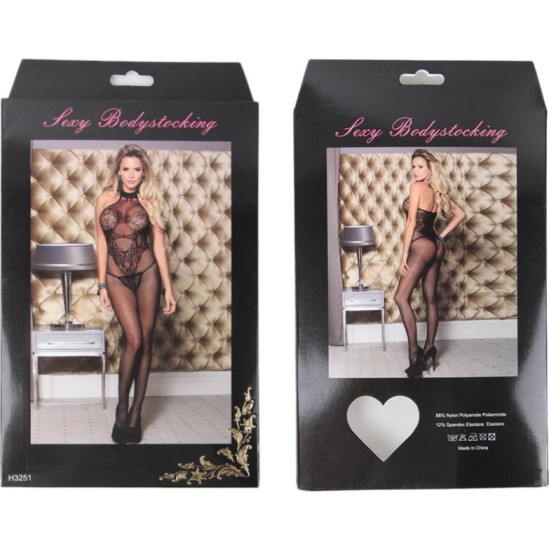 Queen Lingerie BACKLESS BODYSTOCKING SL