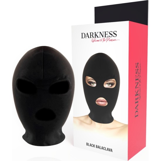 Darkness Bondage DARKNESS – BDSM SUBMISSION MASK SUU JA SILMAD MUSTAD