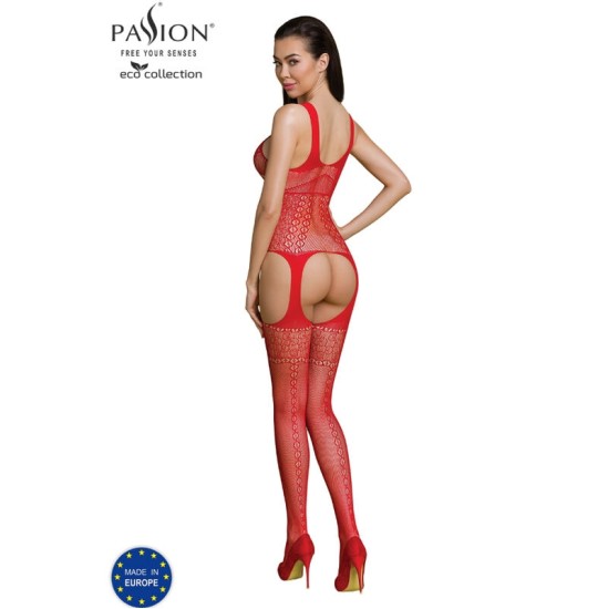 Passion Woman Bodystockings PASSION - EKO KOLEKCIJA BODYSTOCKING ECO BS010 RED