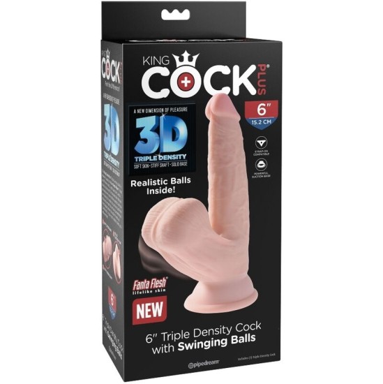 King Cock Plus 3D GAILES ŠŪGOŠANAS BUMDES 12,7 CM