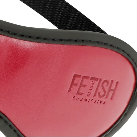 Fetish Submissive Dark Room VEGAN LEATHER MASK WITH NEOPRENE LINING