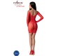 Passion Woman Bodystockings PASSION - BS101 RED BODYSTOCKING VIENAS DYDIS