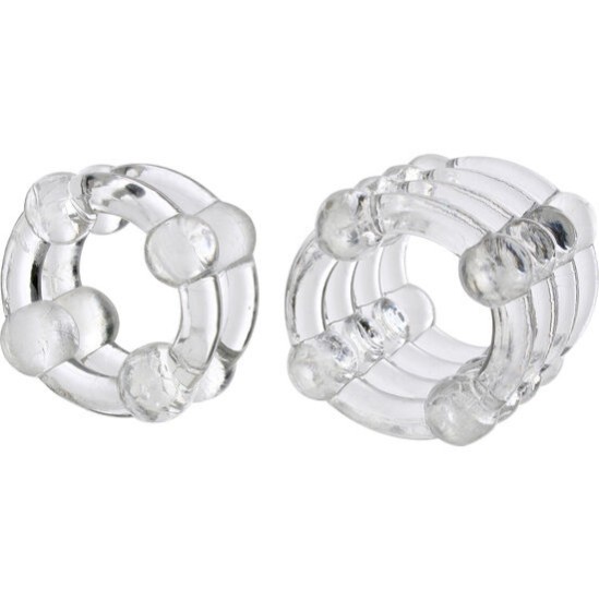 California Exotics COLT ENHANCER RINGS CLEAR