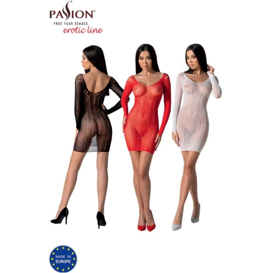 Passion Woman Bodystockings PASSION - BS101 RED BODYSTOCKING ONE SIZE