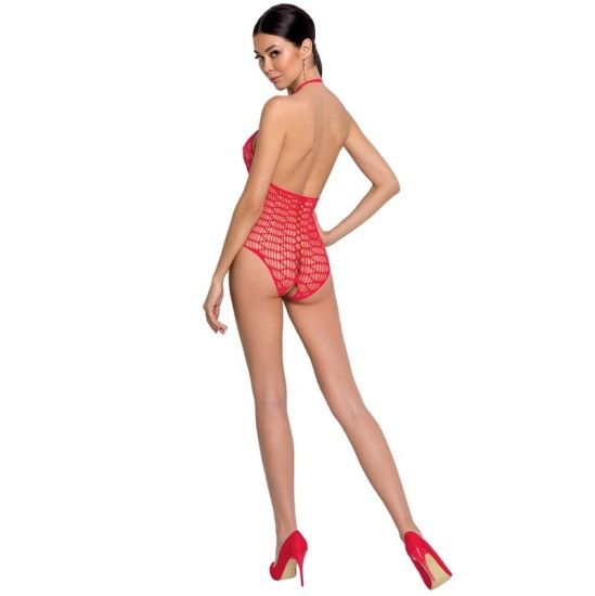 Passion Woman Bodystockings PASSION WOMAN BS087 RED BODYSTOCKING VIENS IZMĒRS