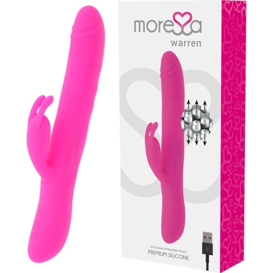 Moressa Vibrators ar klitora stimulātoru