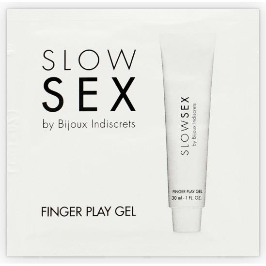 Bijoux Slow Sex VIENOS DOZĖS FINGER PLAY GEL