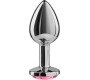 Secretplay Toys SECRETPLAY - PLUG ANAL ALUMINUM FUCHSIA 7 CM