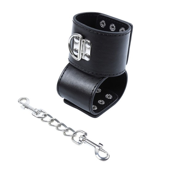 Ohmama Fetish WRIST RESTRAINTS SNAP FASTEN METAL