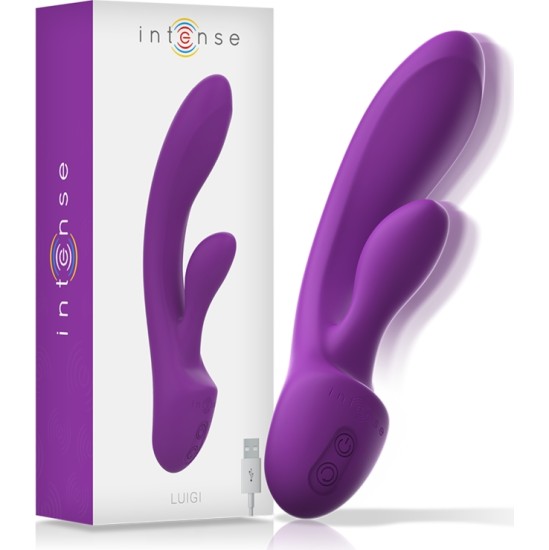 Intense Fun Vibrators ar klitora stimulātoru violets