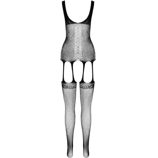 Passion Woman Bodystockings PASSION - ECO COLLECTION ТЕЛЕНЬ-ЧУЛКИ ECO BS007 ЧЕРНЫЙ