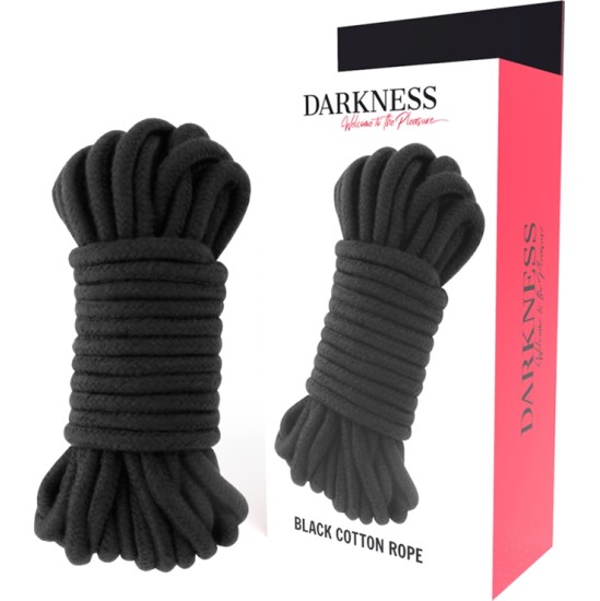 Darkness Bondage DARKNESS - JAPANIŠKOS VIRVĖS 20 M JUODOS