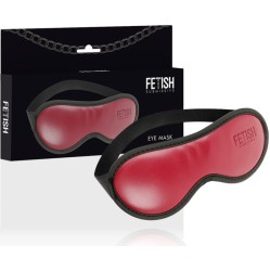 Fetish Submissive Dark Room MĀKSLĪGAS ĀDAS MASKA AR NEOPRĒNA ODERI