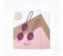 Engily Ross Kelly Kegel Balls Силиконовый Фиолетовый