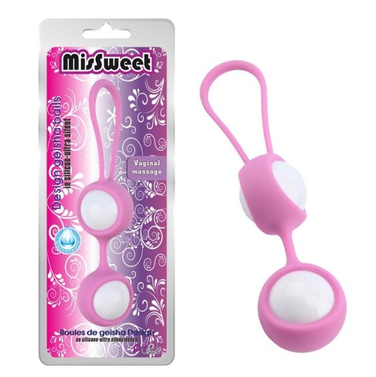 Chisa Geisha Balls MisSweet 17,7 cm Rozā