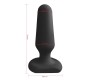 Latetobed Doon Silicone Butt Plug Black