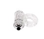 Chisa Vibrating Bull Ring-Clear