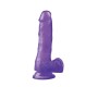 Lovetoy Dildo Jelly Studs 7 Violetinė