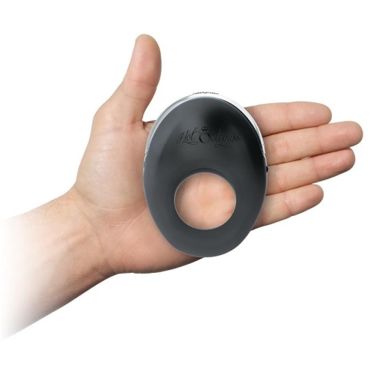 Hot Octopuss Vibrating Penis Ring Atom Black