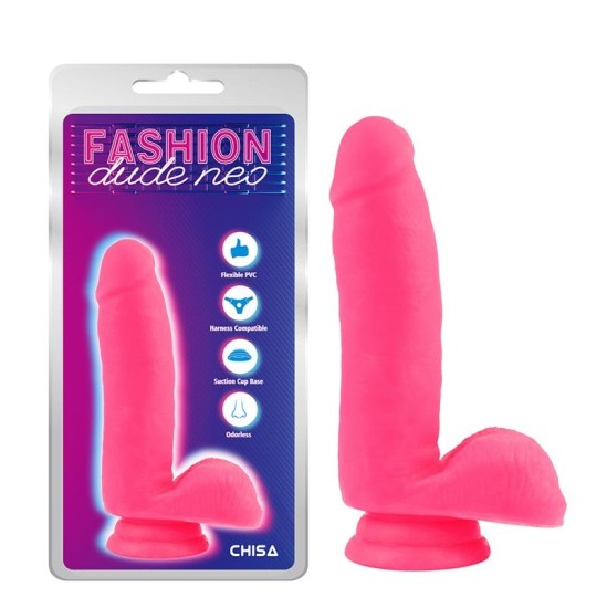 Chisa Dual Density Dildo 6.7 Rozā