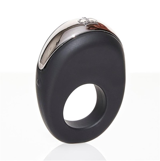 Hot Octopuss Vibrating Penis Ring Atom Black