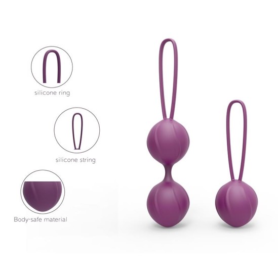 Engily Ross Kelly Kegel Balls Силиконовый Фиолетовый