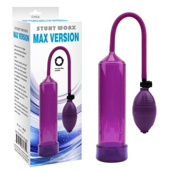 Chisa Penis Suction Bomb MAX Version Purple