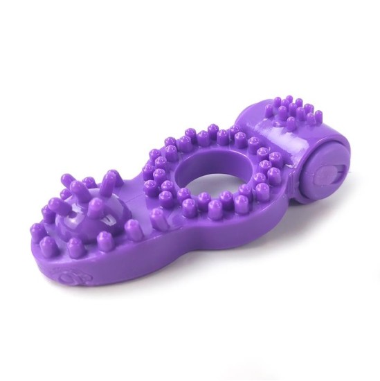 A-Gusto Vibrating Penis Ring Purple