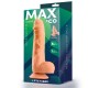 Max & Co Pilverealistlik munanditega dildo 8.3 liha