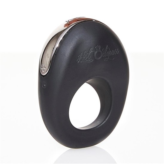 Hot Octopuss Vibrating Penis Ring Atom Black