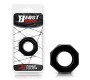 Beast Rings Cock Ring Super Flexible Polygonal 2.2 cm Black