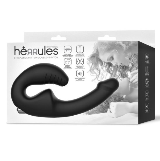 Herrules Strapless Strap-on Double Vibrator