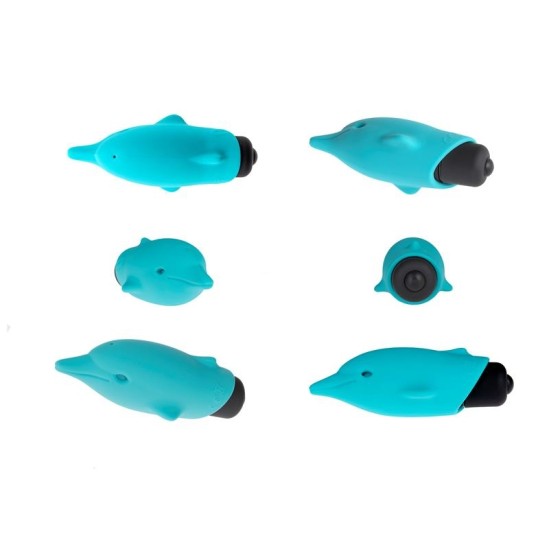 Adrien Lastic Vibrating Bullet Dolphin Silicone 7,5 c 2,5 cm