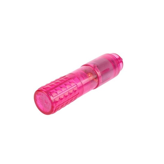 Chisa mini massager with 3 heads Pink