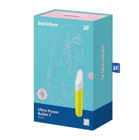 Satisfyer Ultra Power Bullet 7 Vibrating Bullet Yellow