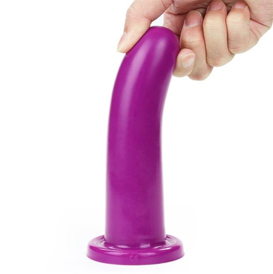 Lovetoy Stimulator Holy Dong 6 Liquid Silicone Purple