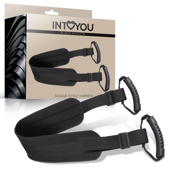 Intoyou Black Shadow Doggie Style rakmed Vegan Nahast