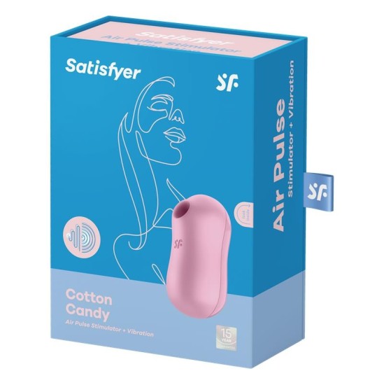 Satisfyer Cutton Candy Clitoris Sucker un Vibrator Lila