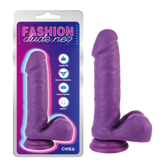 Chisa Dual Density Violeta dildo 7.6