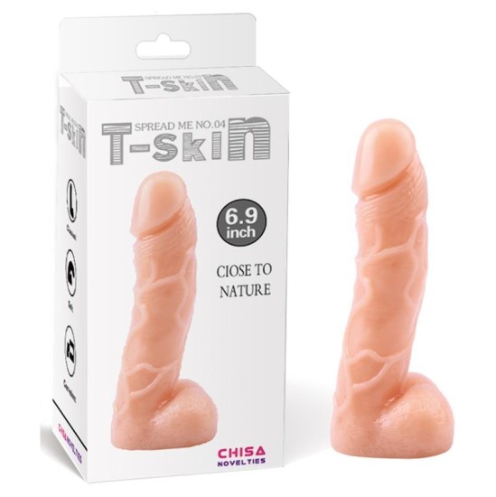 Chisa Dildo Spread Me N4 T-Skin 6.9 Flesh