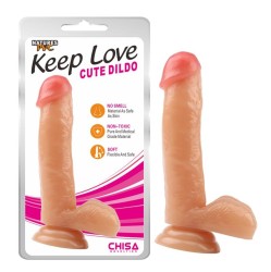 Chisa Dildo Cute 17.8 x 4 cm Flesh