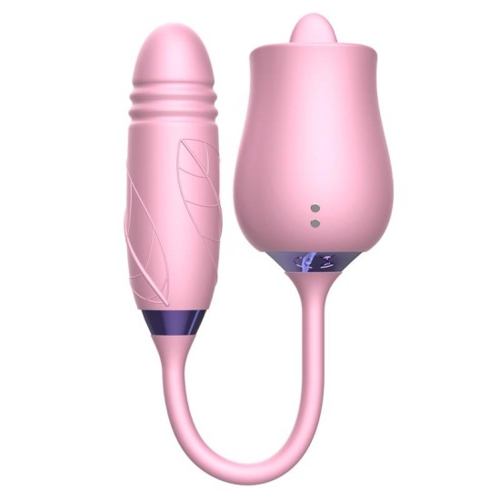 Intoyou Martinella Double Tongue Cliris Stimulator and Thrusting Egg