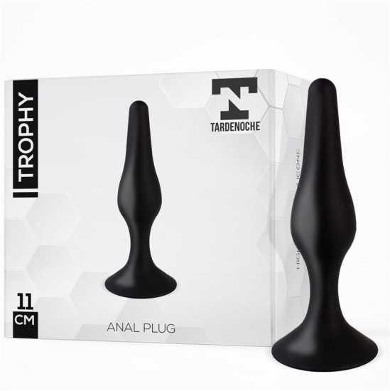 Tardenoche Trophy Anal Plug 11 cm Silicone Black