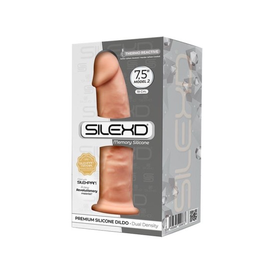 Silexd Dildo Dual Density Mod. 2 - 7,5 Minkštimas