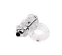 Chisa Vibrating Bull Ring-Clear