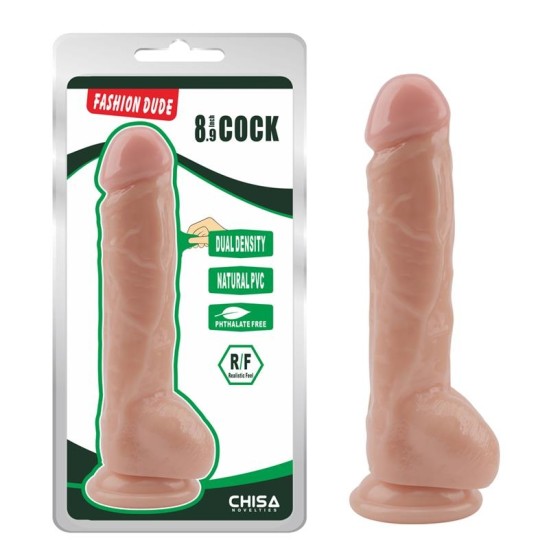 Chisa Divkāršā blīvuma dildo Fashion Dude 8.9 miesa