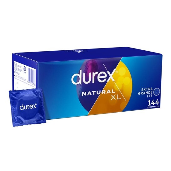 Durex Condoms Natural XL 144 ud