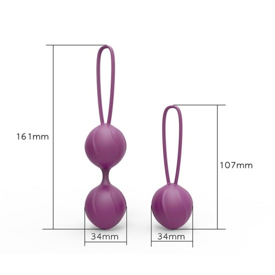 Engily Ross Kelly Kegel Balls Силиконовый Фиолетовый