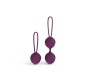 Engily Ross Kelly Kegel Balls Silicone Purple