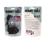 Feelztoys Bunny Tails Butt Plug Black